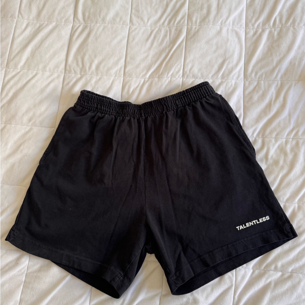 TALENTLESS Black  Casual Shorts